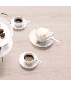 Espressotasse mit Unterteller à table - Geschirr zum Mieten (Bild 1)