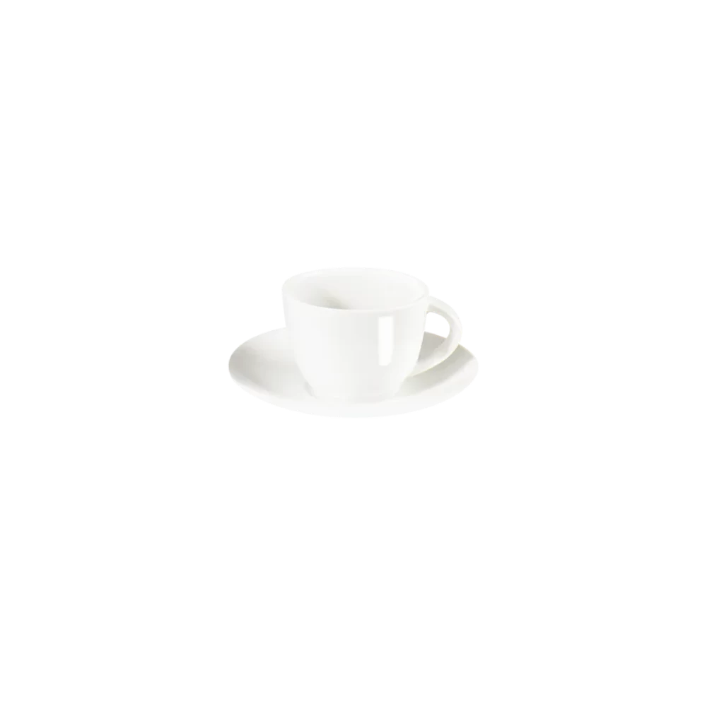 Espressotasse mit Unterteller à table zum Mieten
