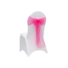 Organza Schleifenband fuchsia zum Mieten