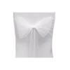 Organza Schleifenband weiss zum Mieten