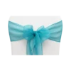 Organza Schleifenband türkis zum Mieten