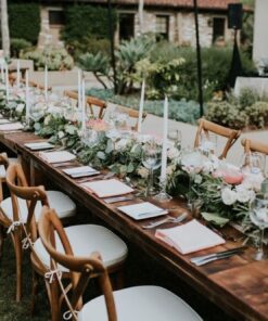 Stuhl Cross Back Rustico - Mobiliar zum Mieten (Bild 1)