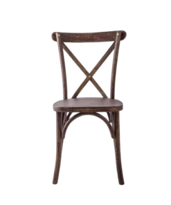 Stuhl Cross Back Rustico zum Mieten