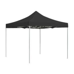 Grillzelt 2m x 2m schwarz