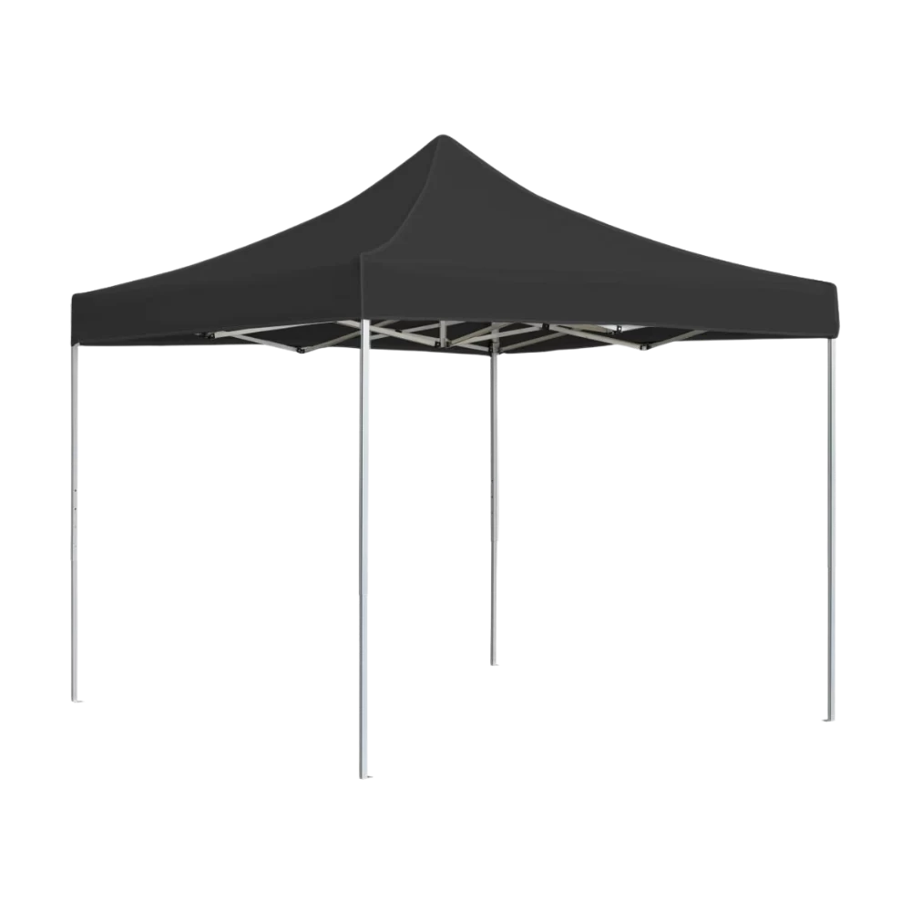 Grillzelt 2m x 2m schwarz zum Mieten