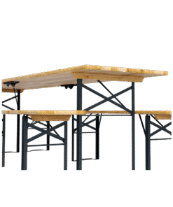 Festbank Garnitur / Bierzeltgarnitur 80cm - Festbankgarnituren zum Mieten (Bild 1)