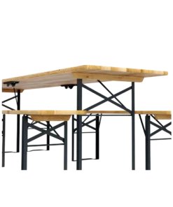 Festbank Garnitur / Bierzeltgarnitur 80cm - Festbankgarnituren zum Mieten (Bild 1)
