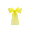 Organza Schleifenband gelb zum Mieten