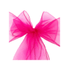 Organza Schleifenband pink zum Mieten