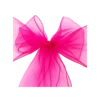 Organza Schleifenband pink zum Mieten