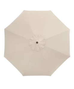 Sonnenschirm - Ø 350 cm - Creme - Dekoration zum Mieten (Bild 1)
