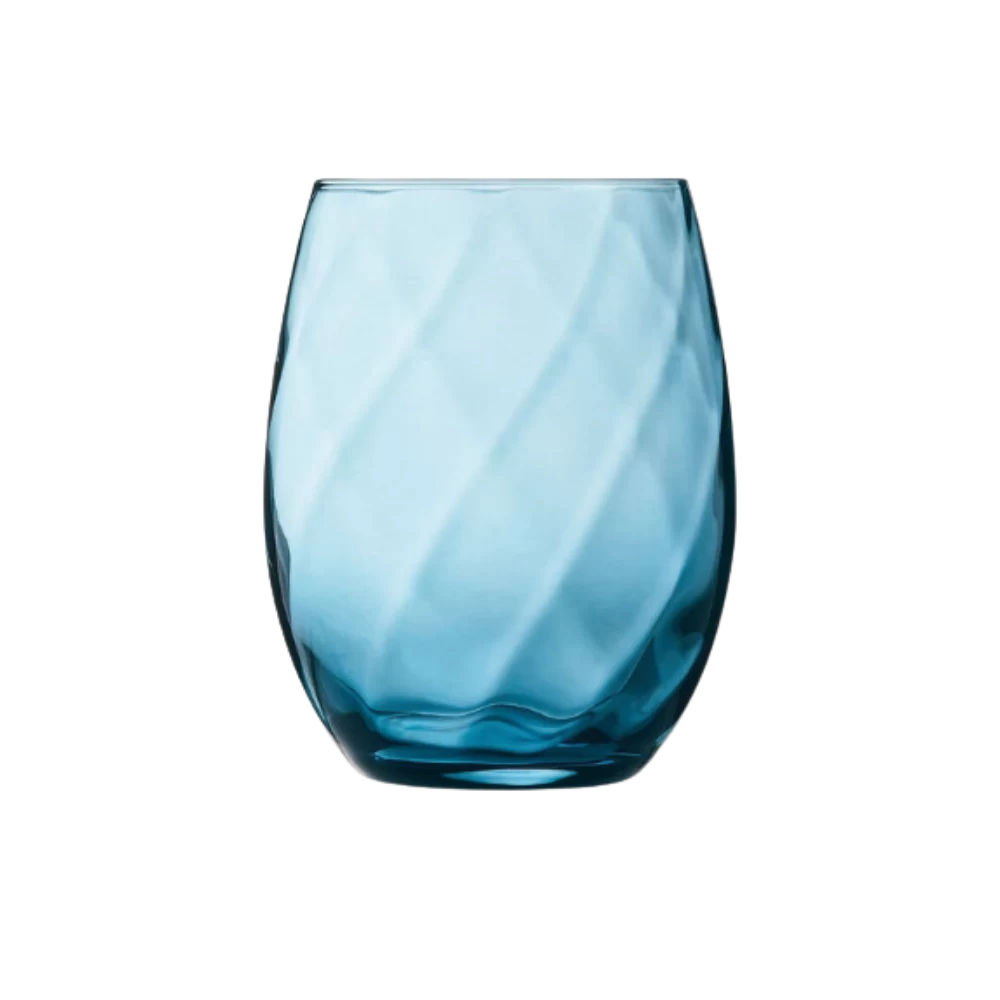 Wasserglas Twist Blau zum Mieten