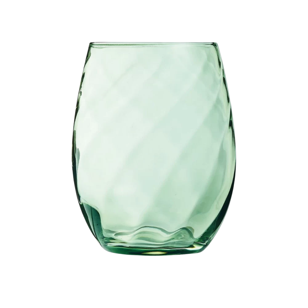 Wasserglas Twist Grün zum Mieten