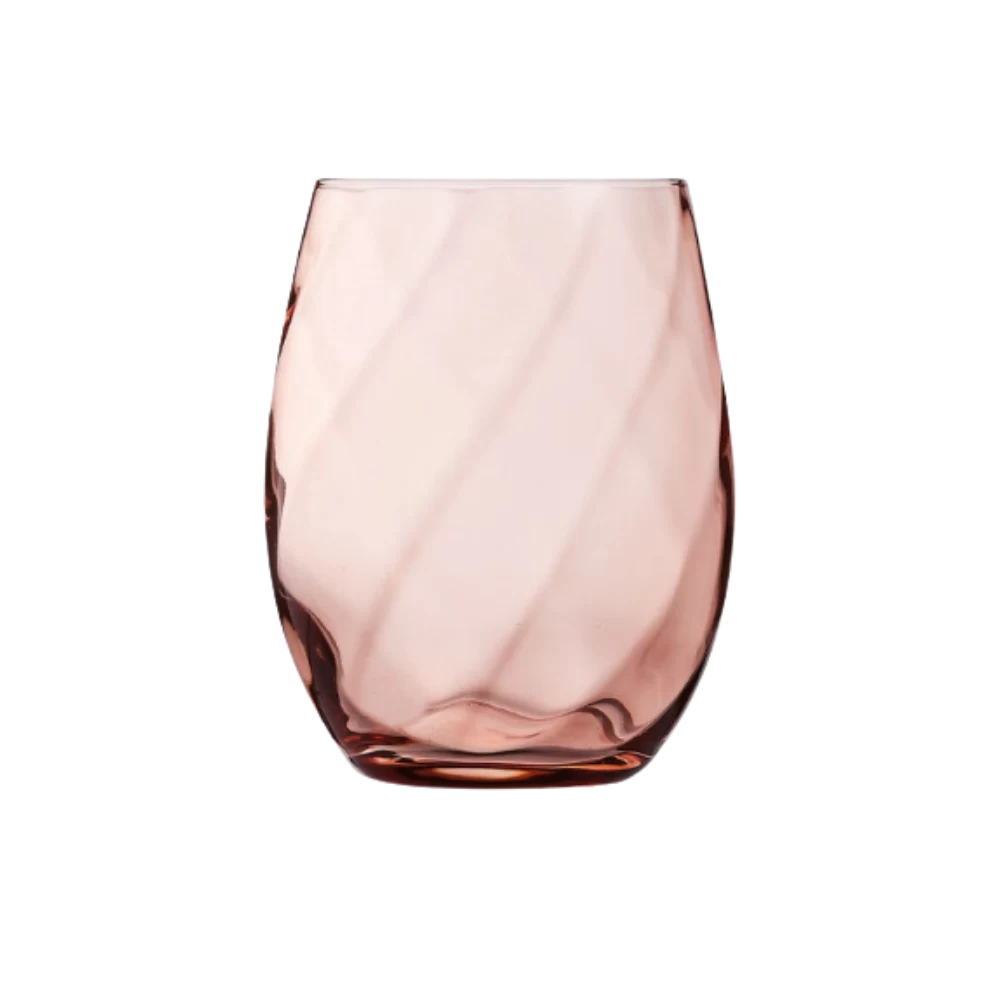 Wasserglas Twist Rosa zum Mieten