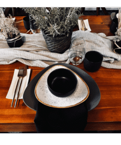 Teller Tokio - Aperogeschirr Porzellan zum Mieten (Bild 1)