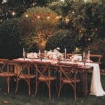 Farmtable 243 cm x 100 cm - Mobiliar zum Mieten (Bild 1)