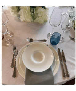 Serviette Dusty Grey - Leinen zum Mieten (Bild 1)