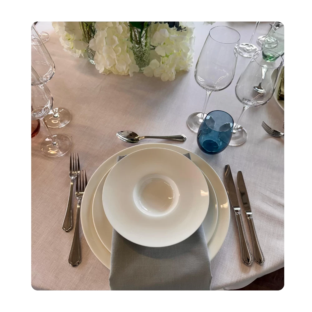Serviette Dusty Grey - Leinen zum Mieten (Bild 1)