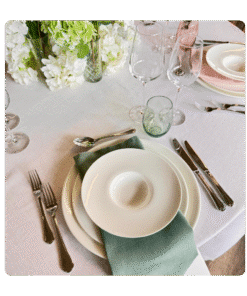 Serviette Eucalyptus - Leinen zum Mieten (Bild 1)