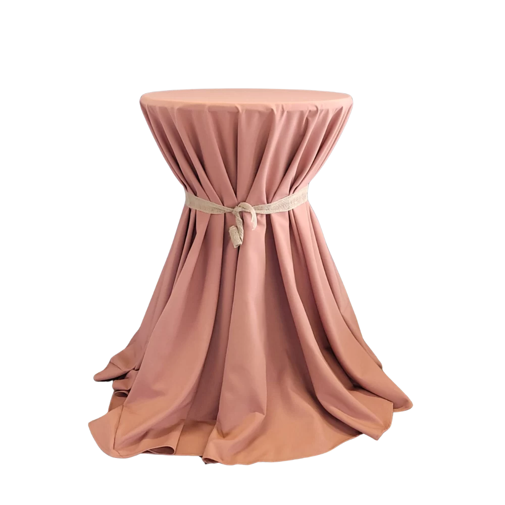 Tischtuch 225 cm x 330 cm Antique Rose - Eckige Tischtücher zum Mieten (Bild 3)