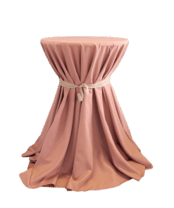 Tischtuch rund Ø 330cm Antique Rose - Runde Tischtücher zum Mieten (Bild 1)