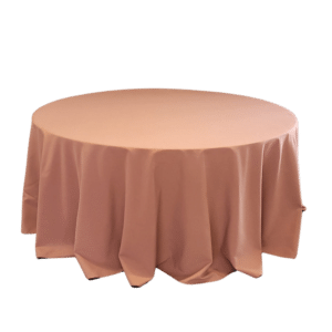 Tischtuch rund Ø 330cm Antique Rose