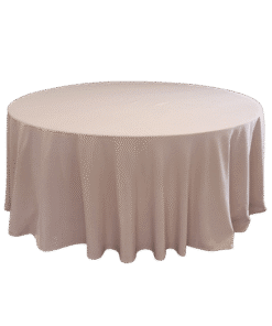 Tischtuch rund Ø 330cm Rose zum Mieten