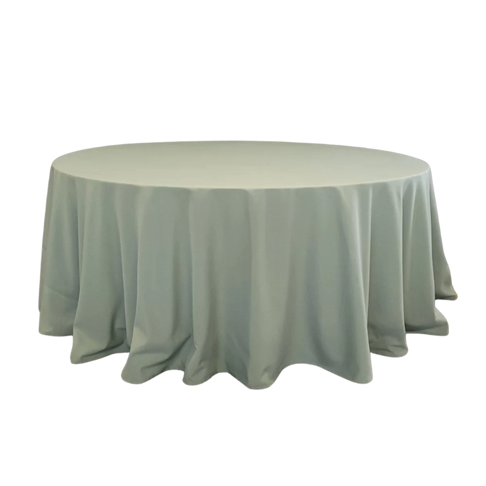 Tischtuch 225 cm x 330 cm Sage - Eckige Tischtücher zum Mieten (Bild 3)