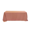 Tischtuch 225 cm x 330 cm Antique Rose zum Mieten
