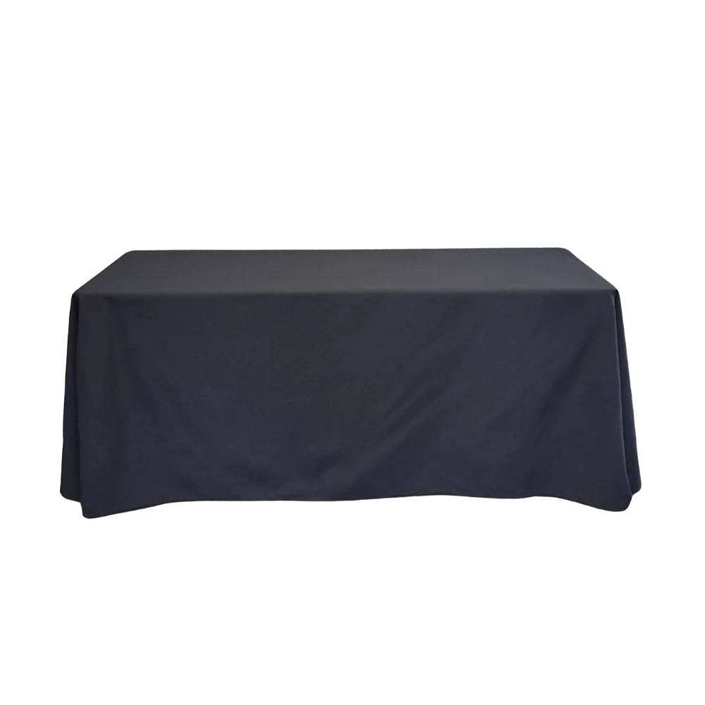 Tischtuch 225 cm x 330cm Black zum Mieten