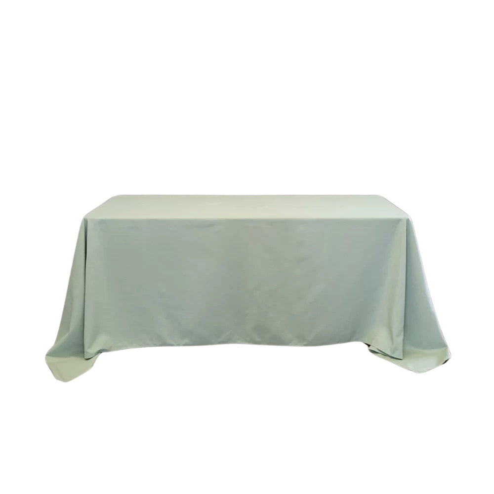 Tischtuch 225 cm x 330 cm Sage zum Mieten