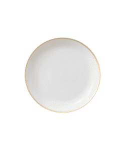 Teller Kairo 27cm mit Goldrand zum Mieten