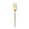 Kuchengabel Gold zum Mieten