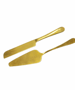 Tortenheber Gold zum Mieten