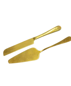 Tortenheber Gold zum Mieten