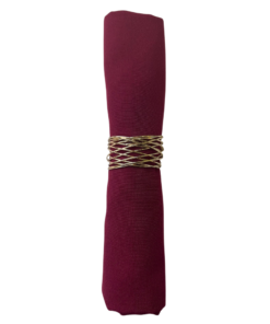 Serviette Burgundy zum Mieten