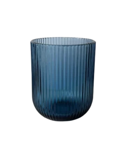 Wasserglas Stripe Blau zum Mieten