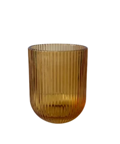 Wasserglas Stripe Gelb zum Mieten