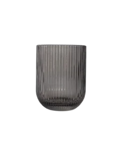 Wasserglas Stripe Grau zum Mieten