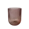 Wasserglas Stripe Rosa zum Mieten