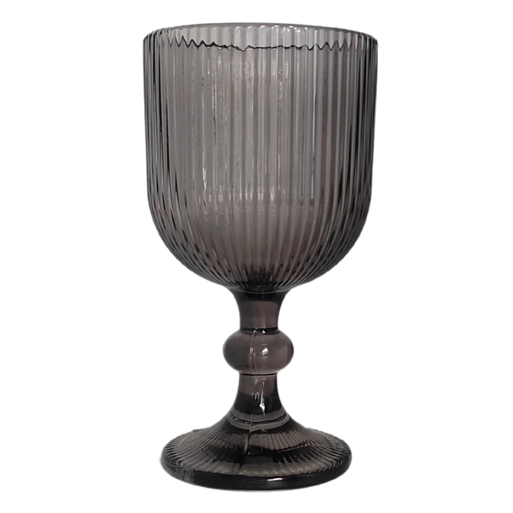 Weinglas Stripe Grau zum Mieten