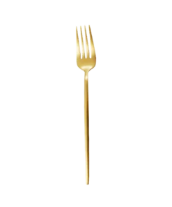 Tafelgabel Gold zum Mieten