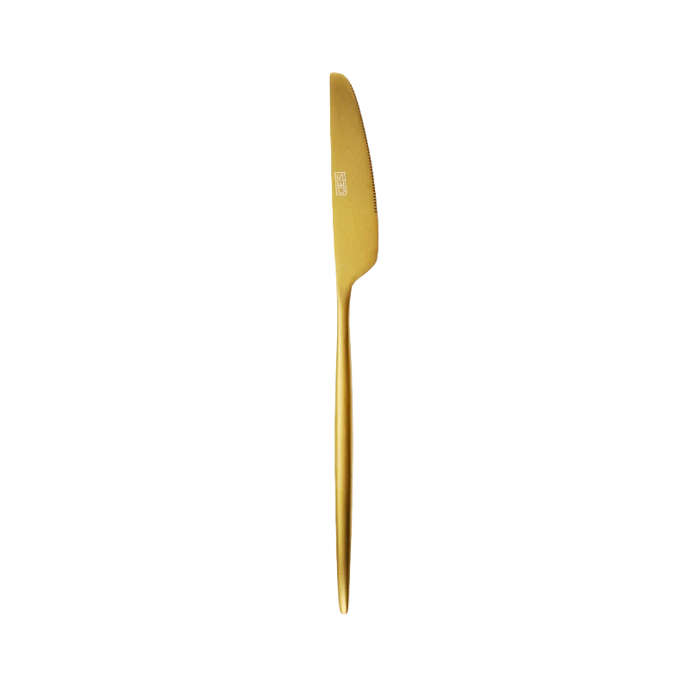 Tafelmesser Gold zum Mieten