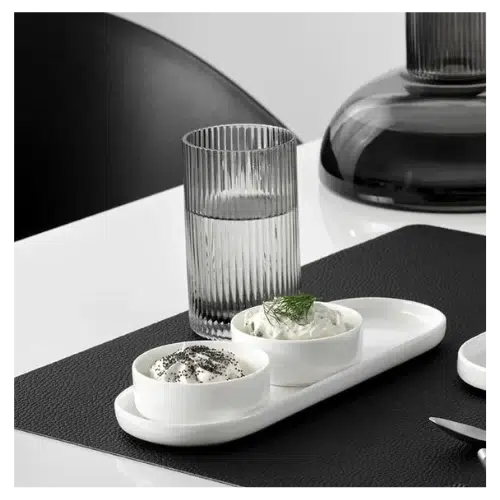 Schale oco 7.5 cm - Aperogeschirr Porzellan zum Mieten (Bild 2)