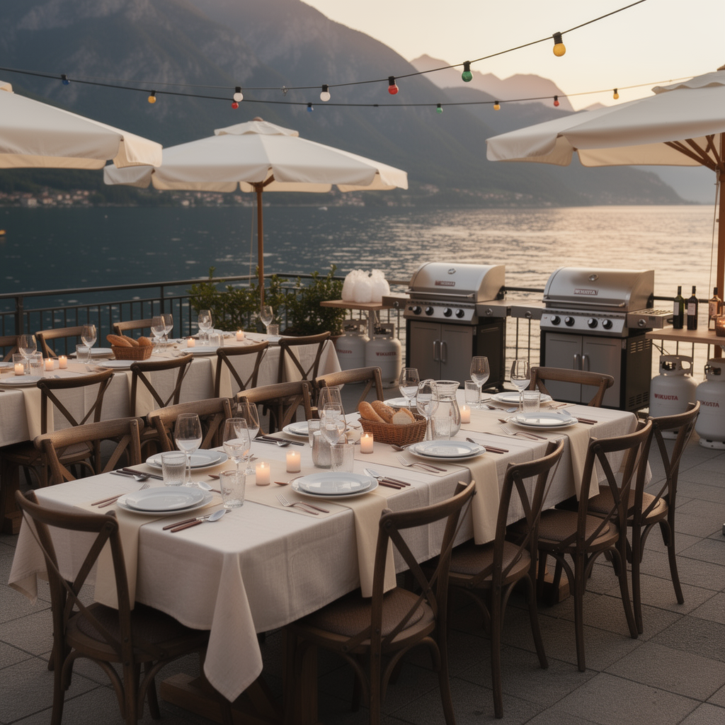 Rustikal Grillparty / BBQ — 50 Gäste