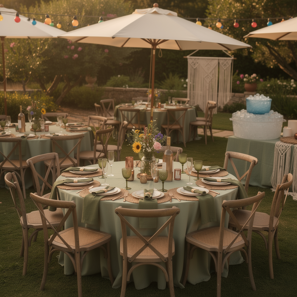 Boho Hochzeit — 50 Gäste