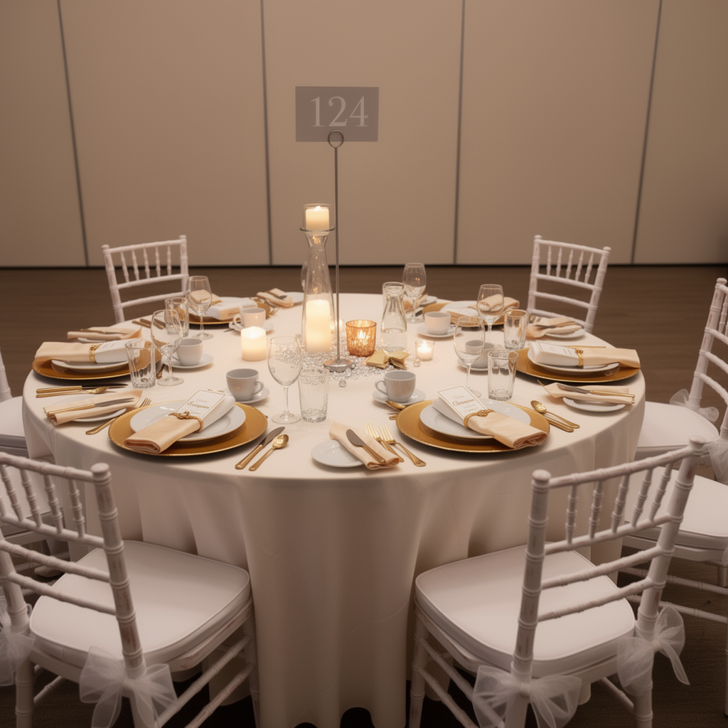 Festlich Hochzeit — 70 Gäste
