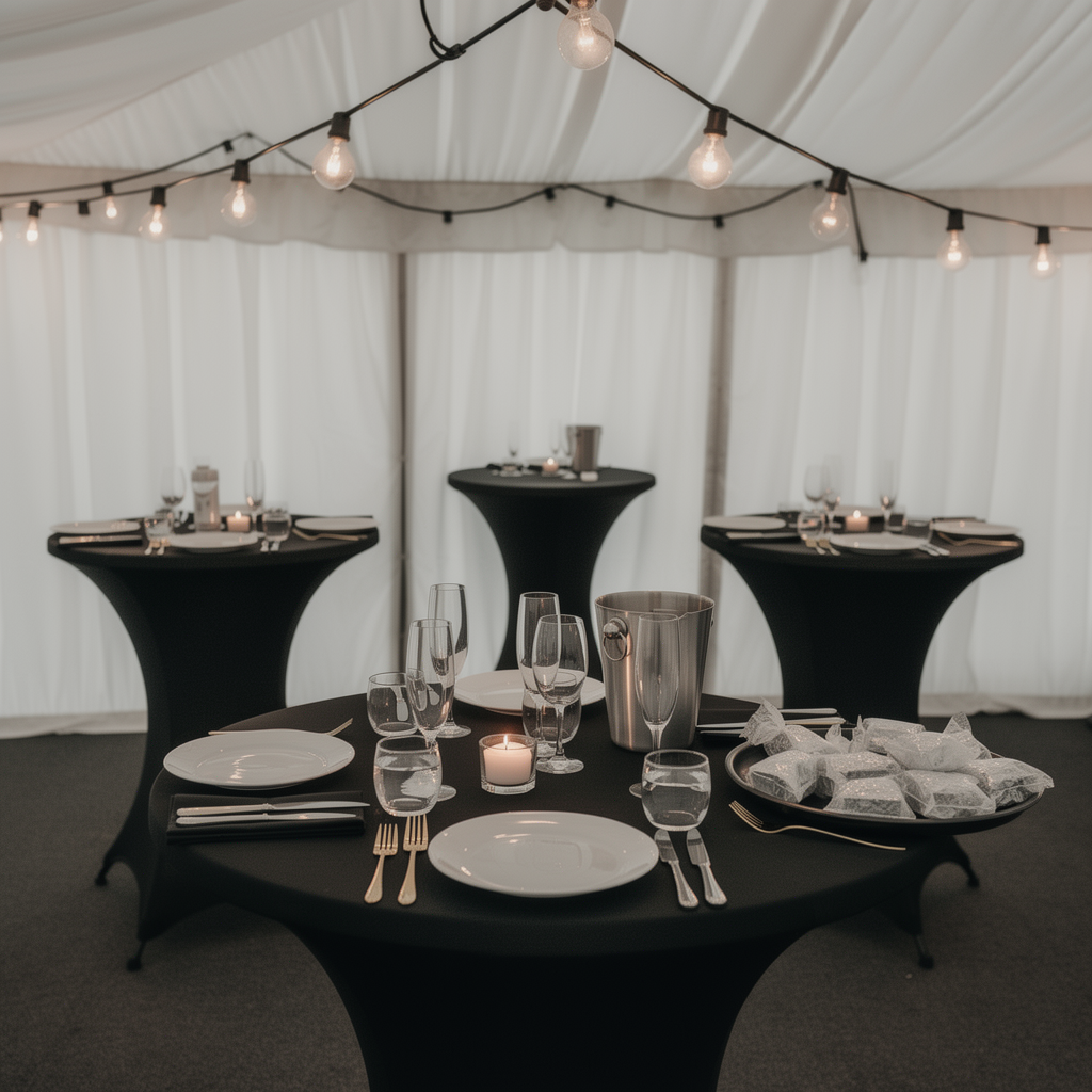 Elegant Apéro / Stehtisch — 50 Gäste