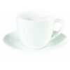 Kaffeetasse mit Unterteller à table zum Mieten