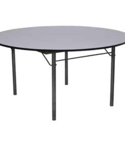 Runder Banketttisch 180 cm inkl. Molton zum Mieten